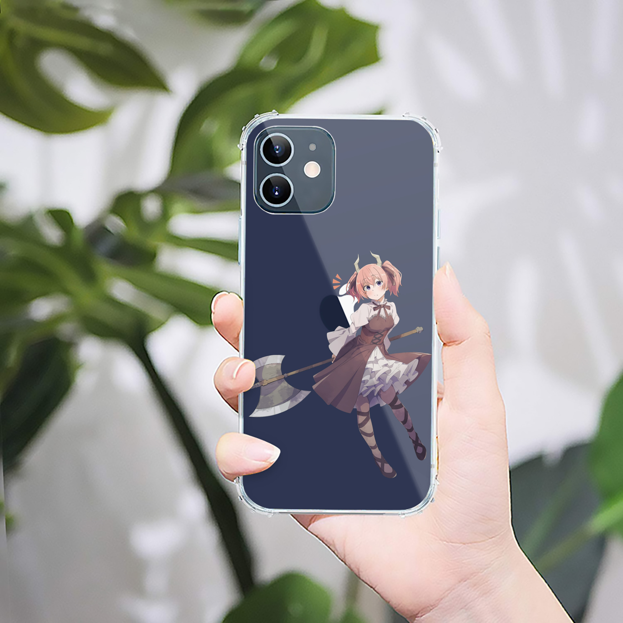 （画像用） 葬送のフリーレン Frieren 【iPhone 12シリーズ対応】透明スマホケース（クリアソフトケース）